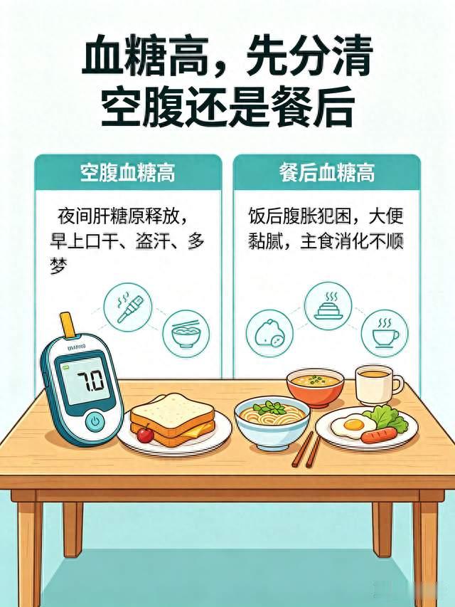 血糖总降不下？分清空腹，餐后再调理