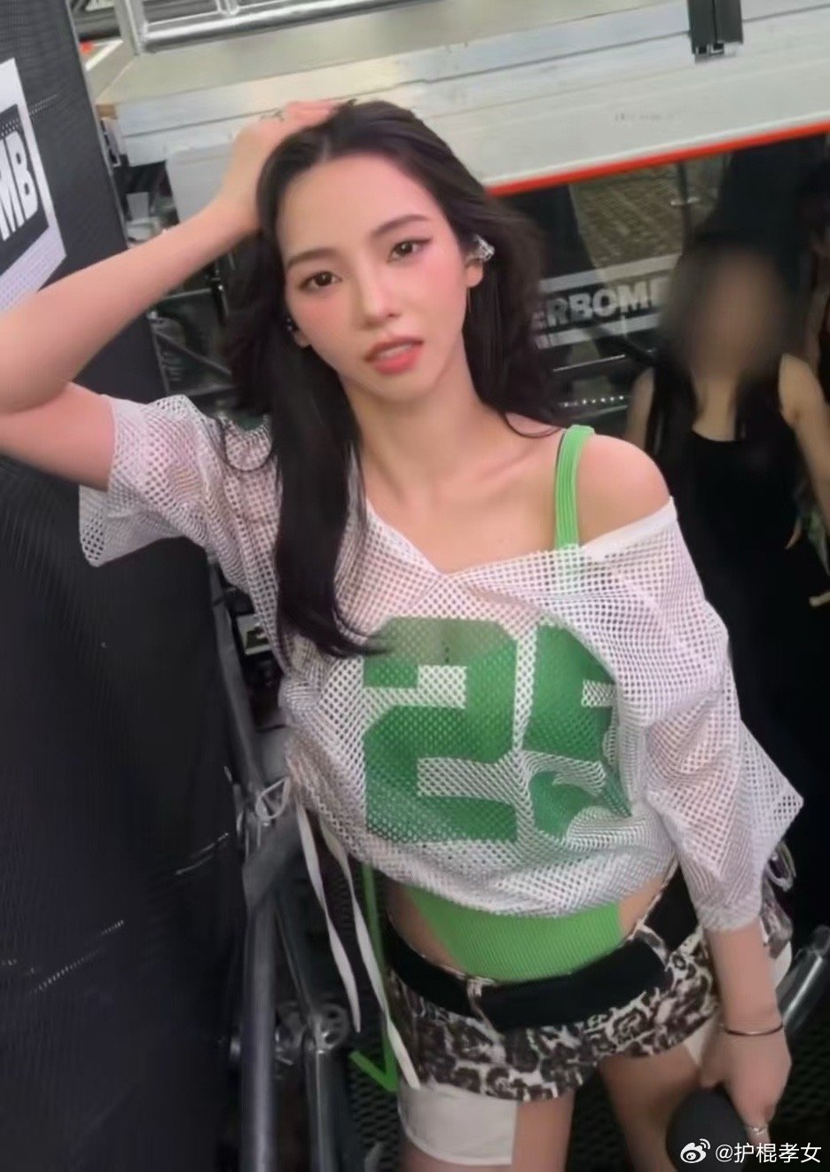 柳智敏waterbomb好像一个绿苹果💚 