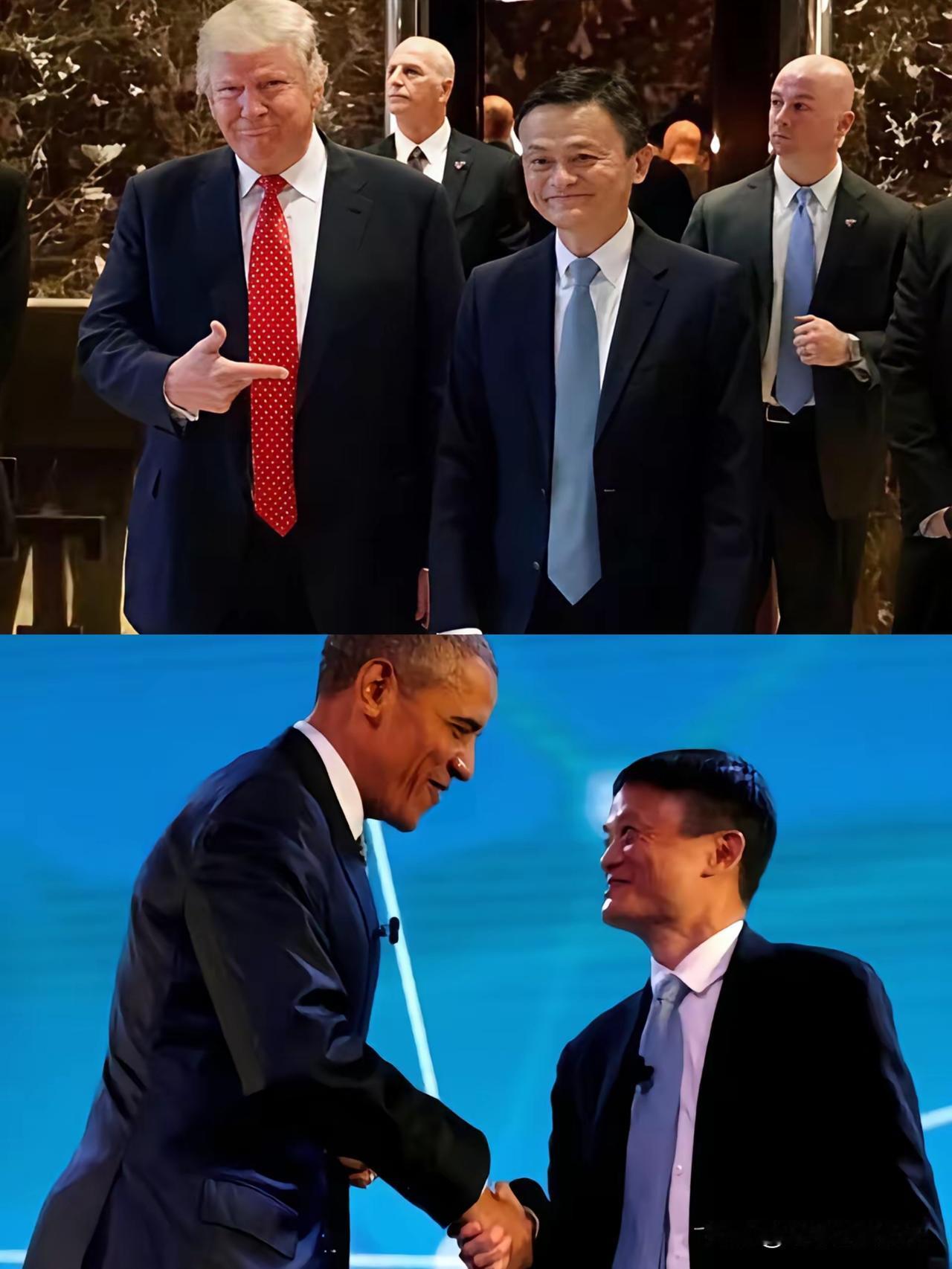 同马云时代相比较，这次中美会谈，我们的企业家和美国企业家一对比，真的有点低一头的