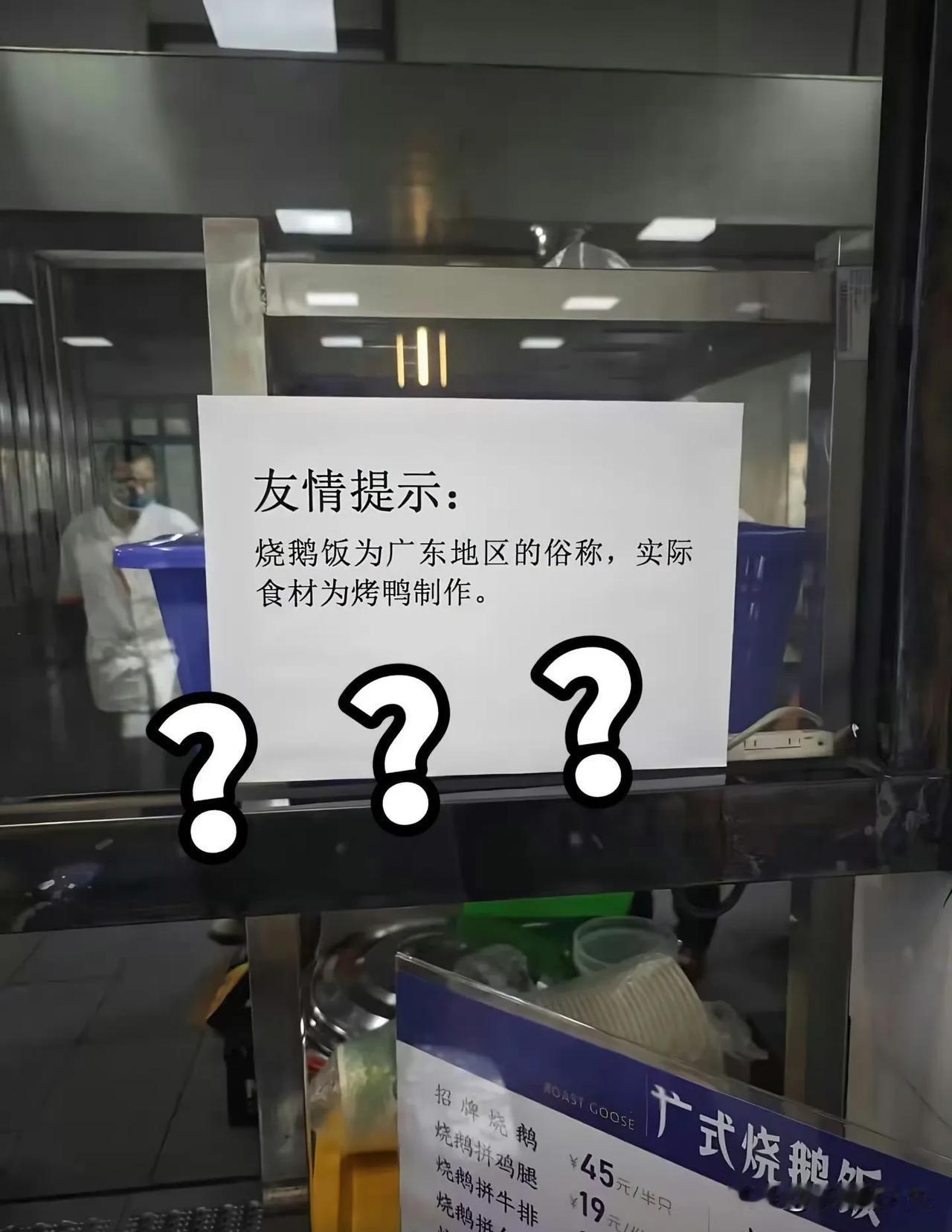 烧鹅饭就是烤鸭做的，真的假的，有没有广东的朋友说一下？