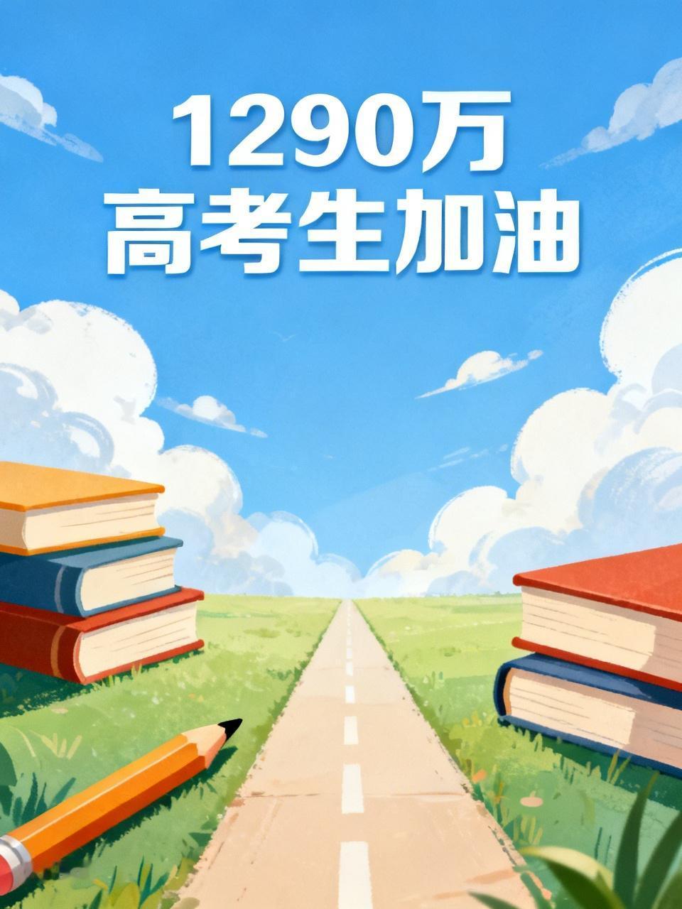 2024年高考来了，1290万考生奔赴考场。这1290万数字背后，是1290份努