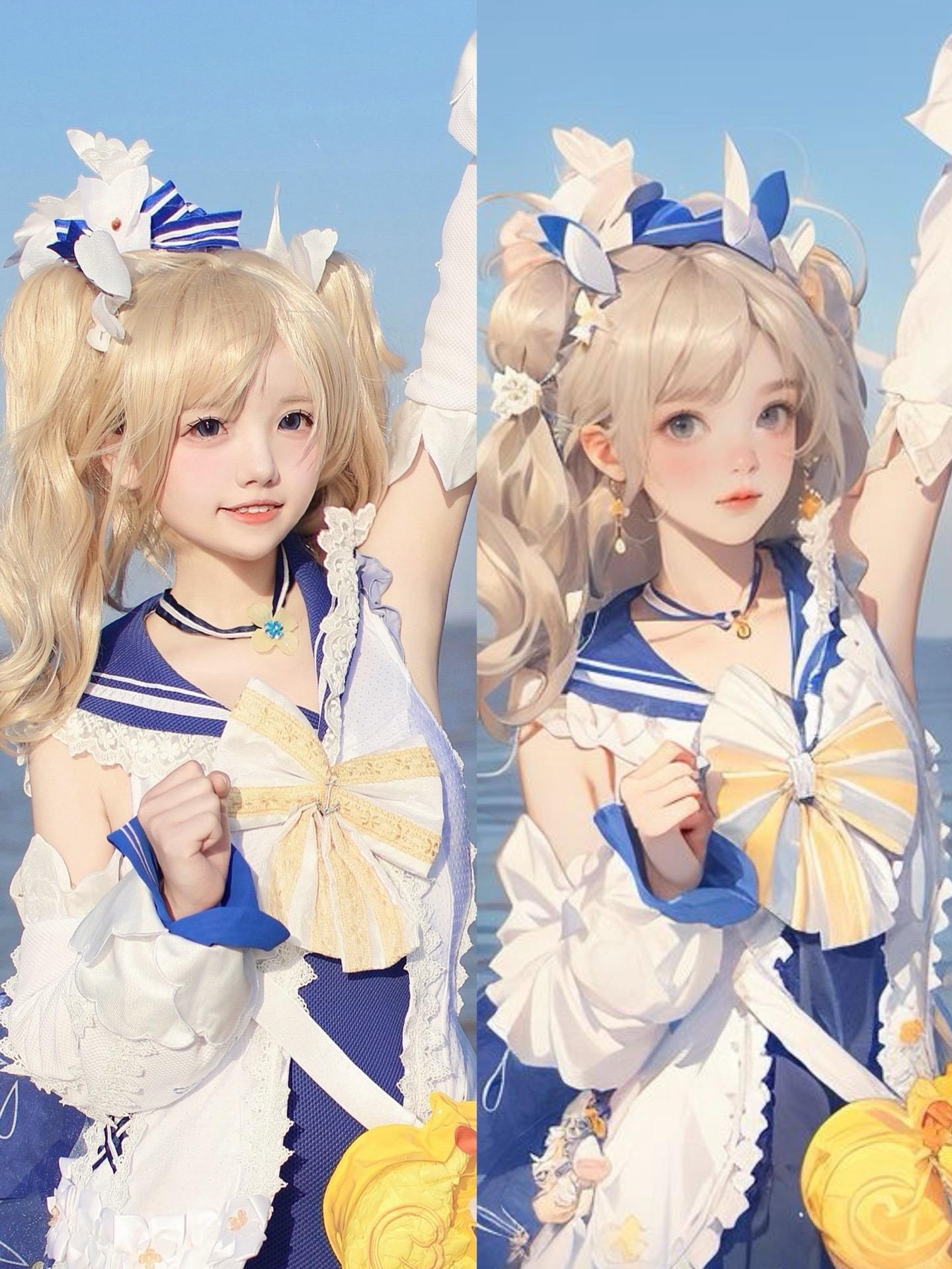 漫画版的我也太像洋娃娃了吧。突破次元壁的感觉～

  