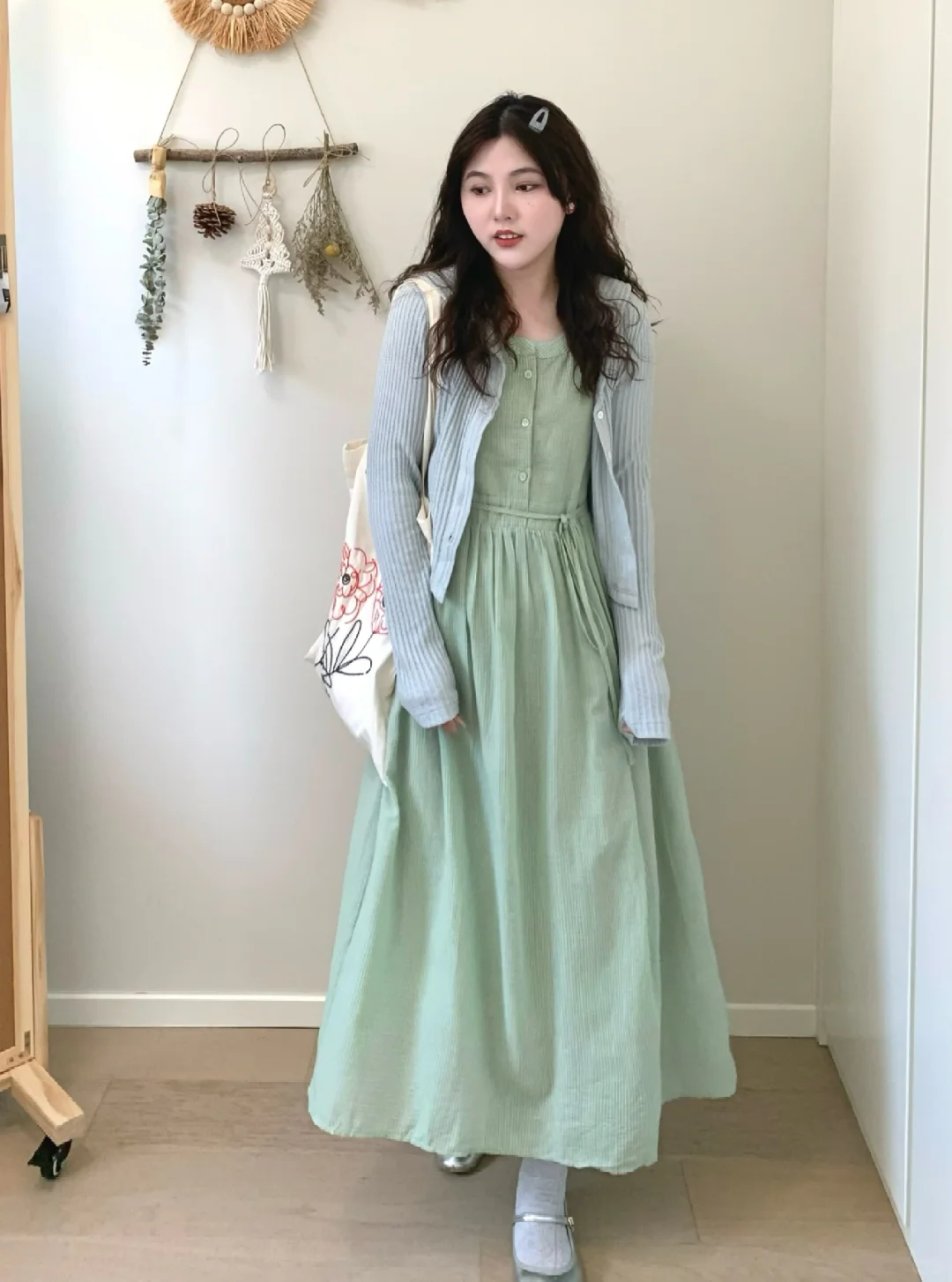 💚🩵初秋这样穿尊滴好看～