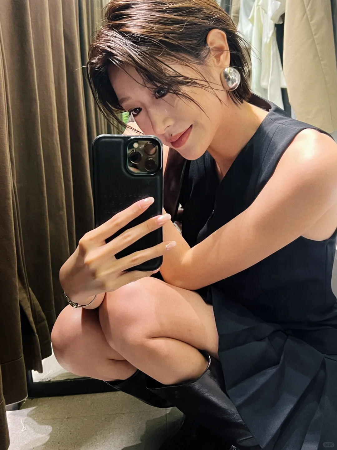 剪了头发得拍800张