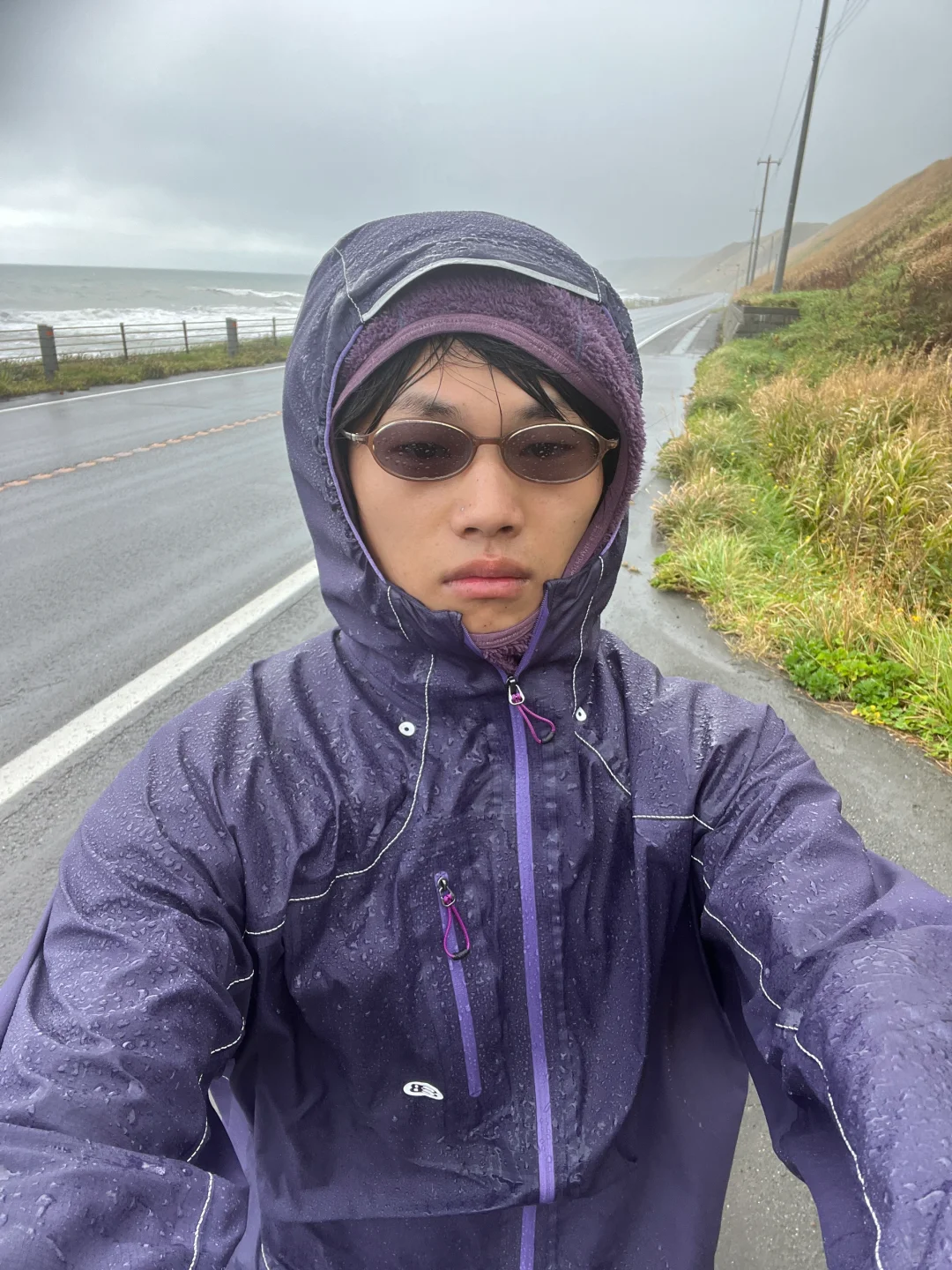 24年10月2日,阴雨,初山別村