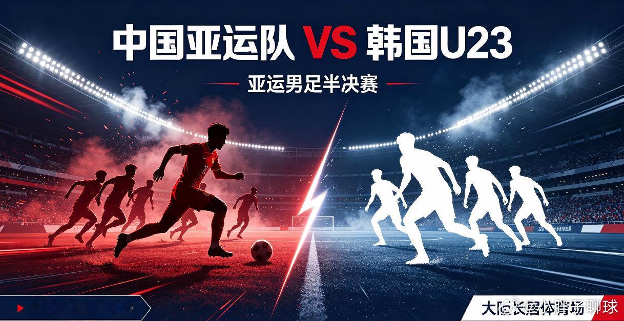 生死半决赛！9月30日14:00！中国亚运队死磕韩国队！名古屋亚运男足终极一战来