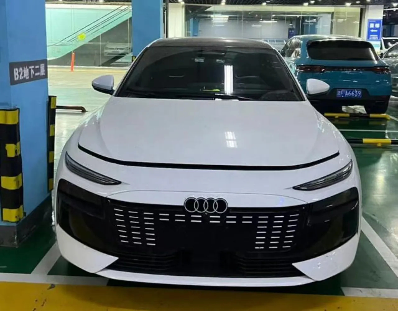 全新一代奥迪纯电A6L无伪装谍照，这个颜值大家给多少分？ ​​​