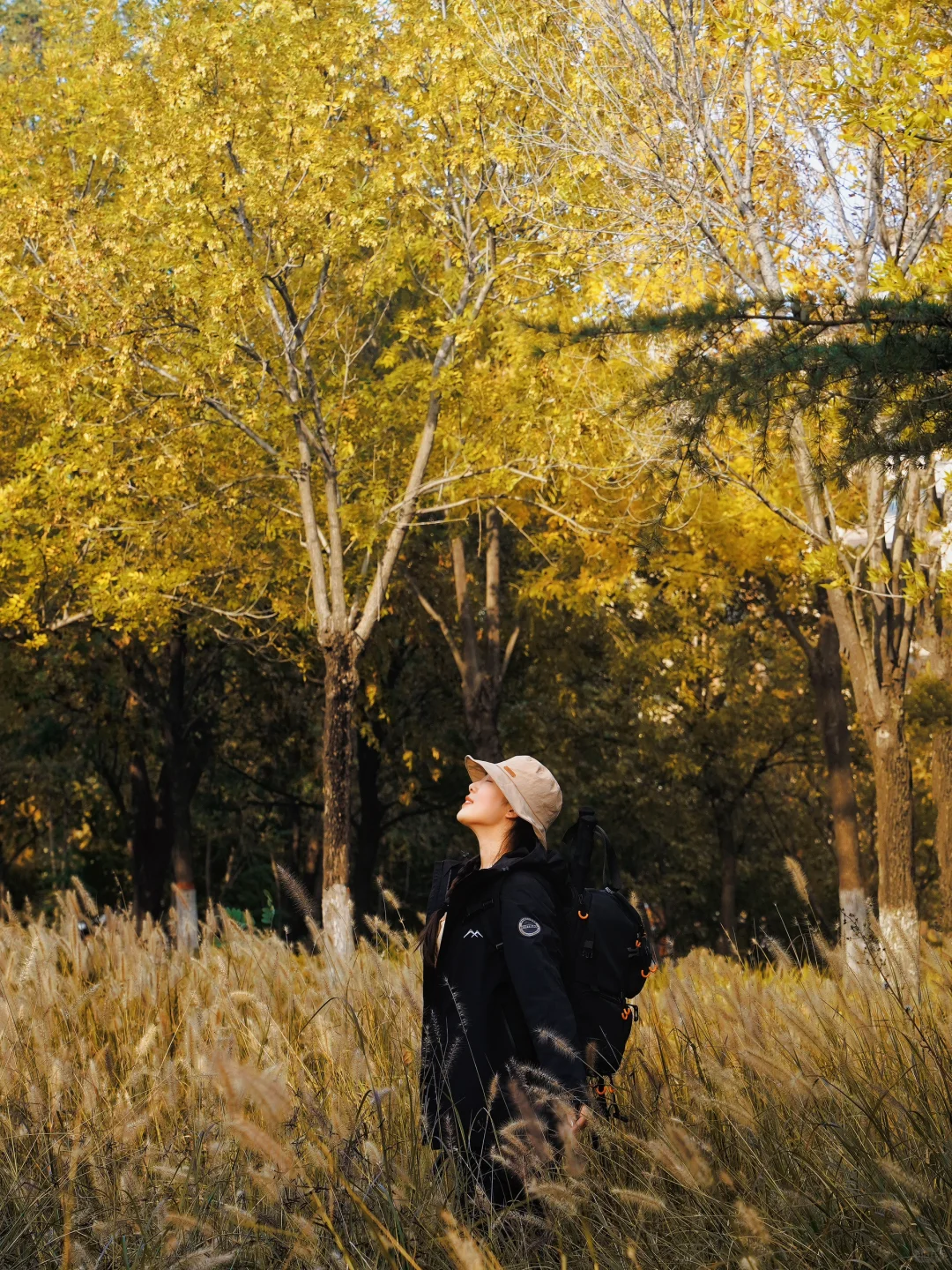 🍂秋天的户外怎么拍，浅学9个小幅度拍照姿势