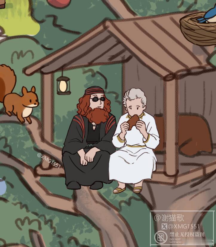 好兆头 喜欢看你吃东西从未曾改变🥰正在挑战把6000年所有CA画在一张图里·d