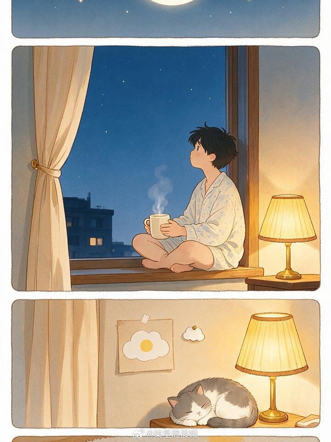 【深夜星空·微博版】2026年10月26日 周一深夜好。今晚的月亮，落在金牛座。