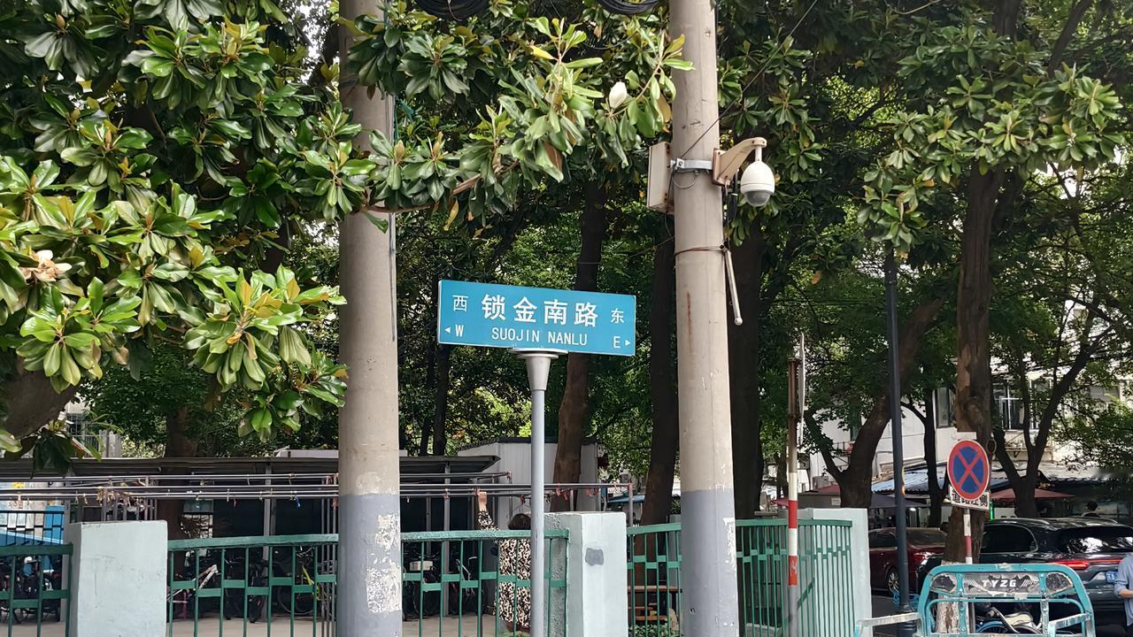 有谁知道，今天晚高峰时，从龙蟠路右拐进锁金南路不远处，突然围挡起来，好像在挖什么
