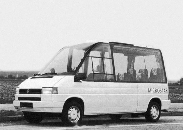 大众T中巴版，通透感相当不错，车厢里还能站直，教皇看了应该很喜欢[嘻嘻]大众汽车