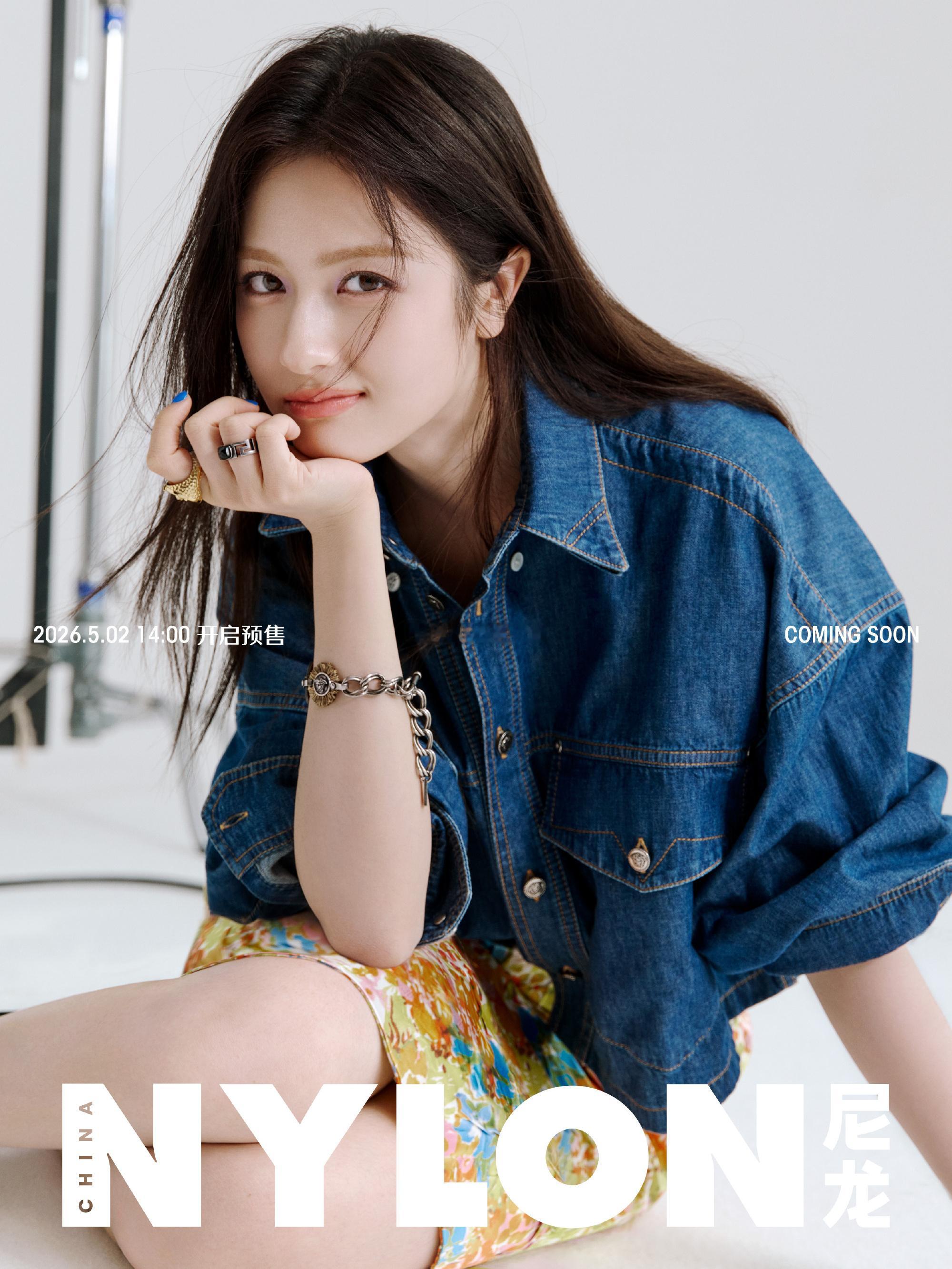 李兰迪尼龙五月刊封面李兰迪片场即兴大片 李兰迪NYLON尼龙五月刊封面人物，20