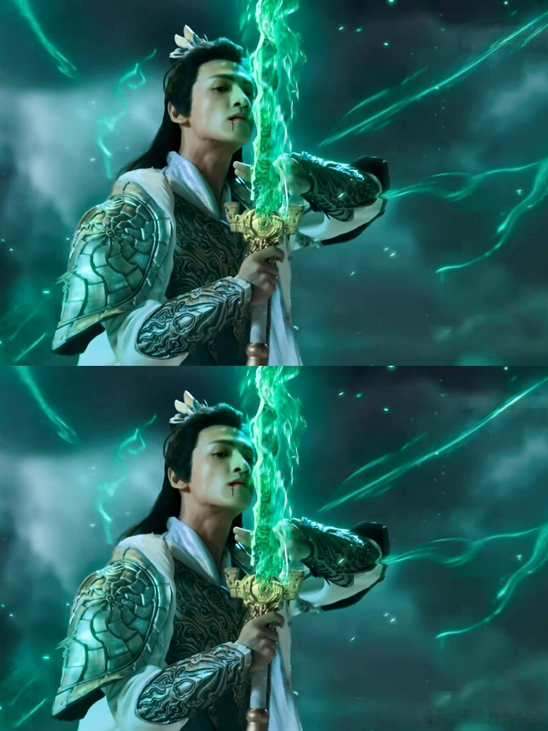 回顾一下罗云熙《香蜜沉沉烬如霜》天魔大战这一刻，罗云熙润玉是孤注一掷了吧！看他吞