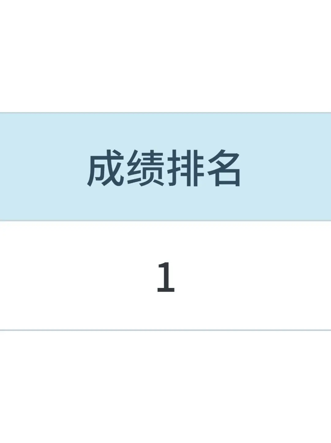 给大家普及下考公第一名的强度！！