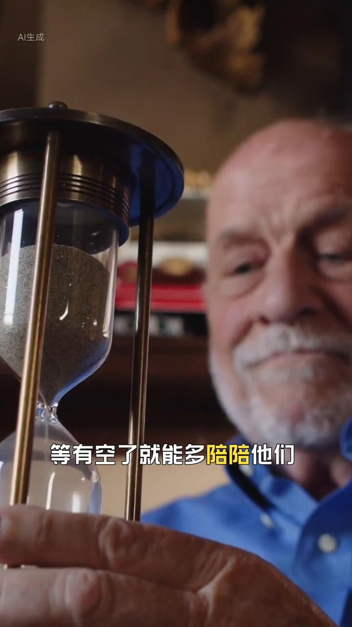 我们常常陷入一种自我欺骗的怪圈，总把"以后"挂在嘴边，以为等有钱了就能带父母去旅