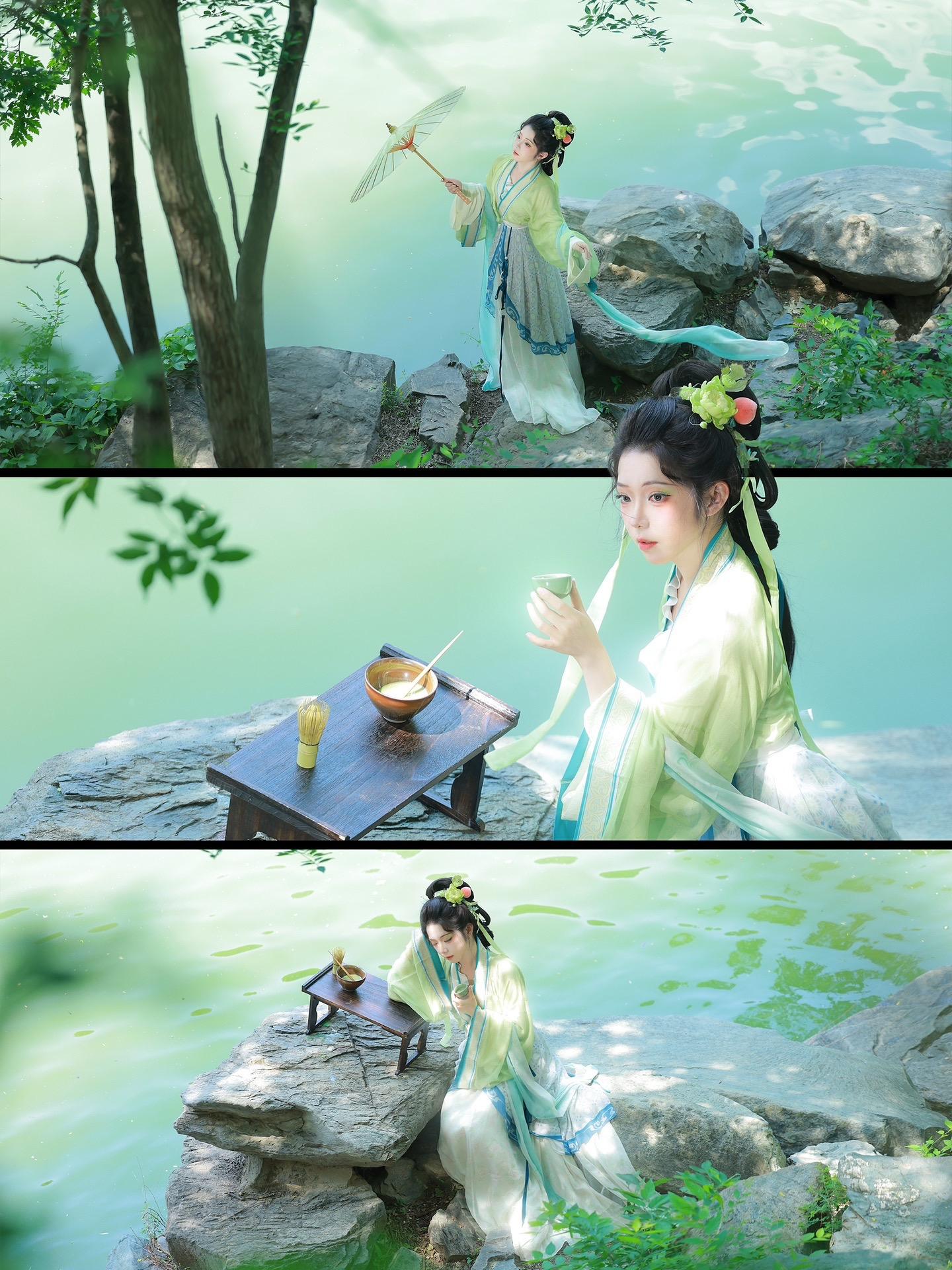 远山长 云山乱 晓山青。清凉的夏日～