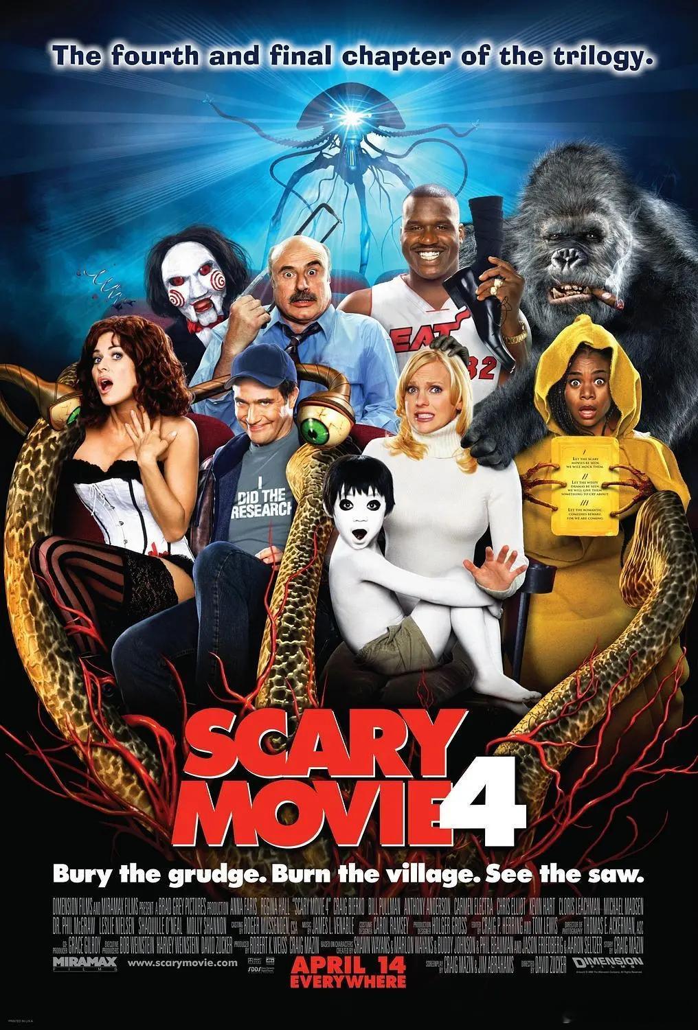 BD1080P蓝光版！惊声尖笑4 Scary Movie 4 (2006)简介：