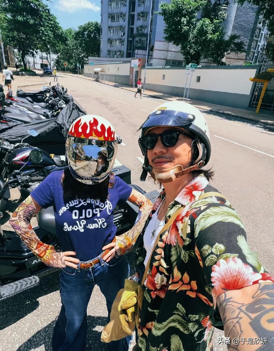 谢安琪张继聪夫妻骑摩托兜风！花式互怼太有夫妻相
 
近日，谢安琪在社交平台晒出一