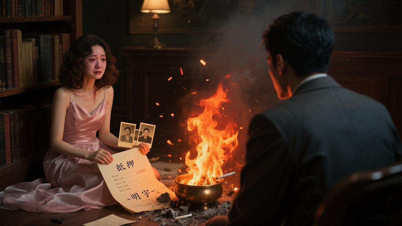🔥 「签了它，净身出户，否则你爸下次未必能走出抢救室。」
💔 我，曾是温氏集