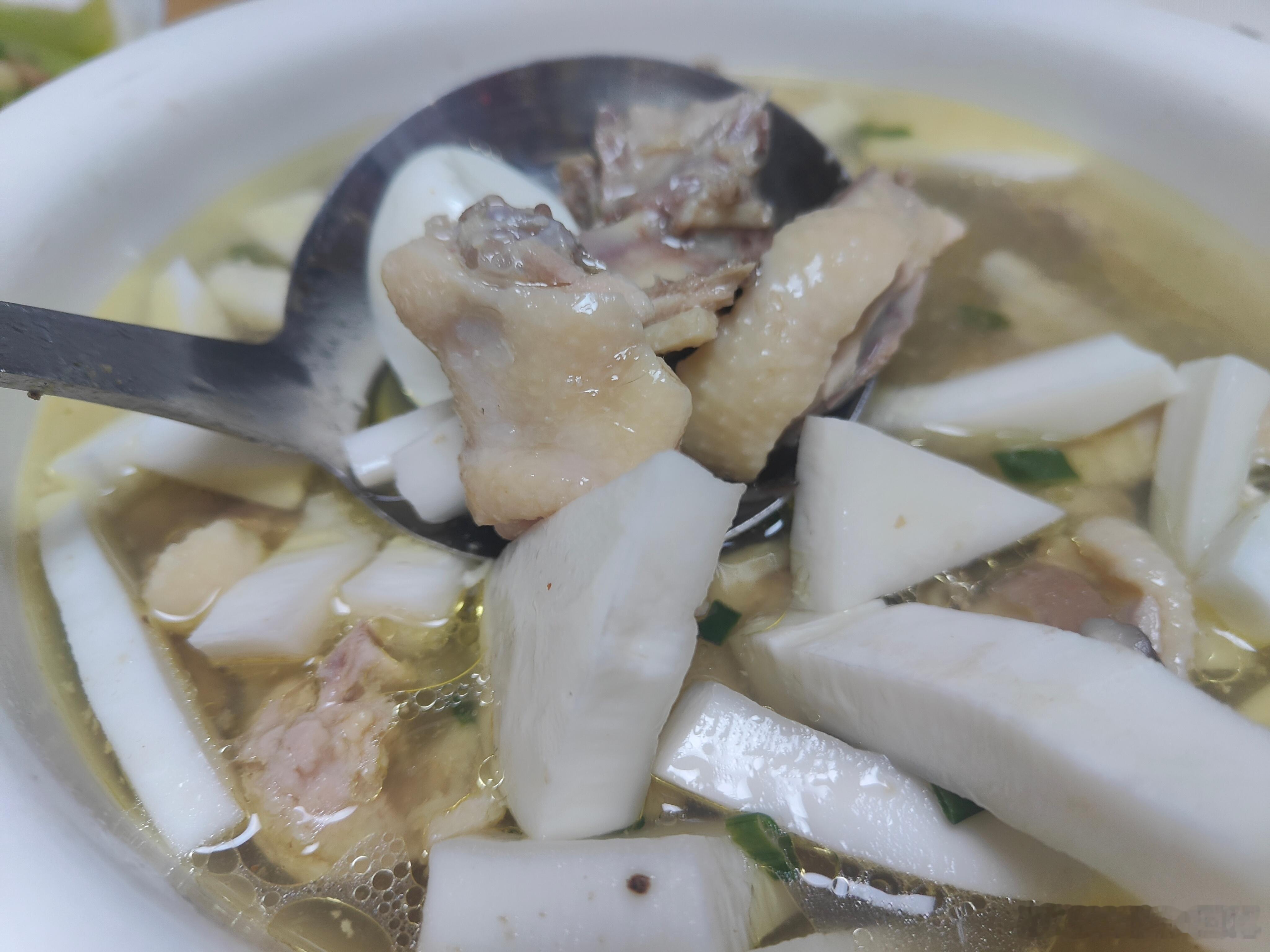 诗意回忆 这是椰子鸡，牛友先吃