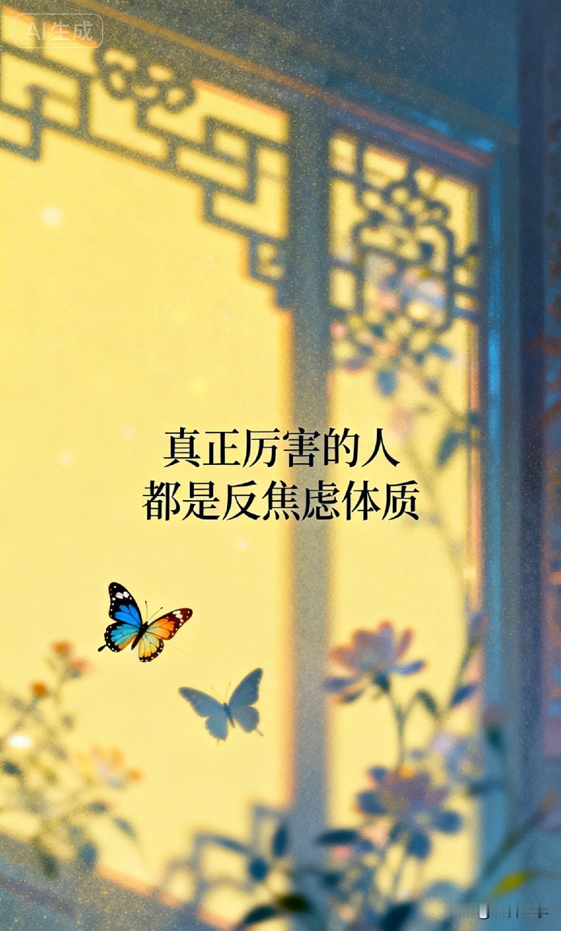真正厉害的人，都是反焦虑体质

你有没有发现，身边有些人，天大的事落头上，他也不