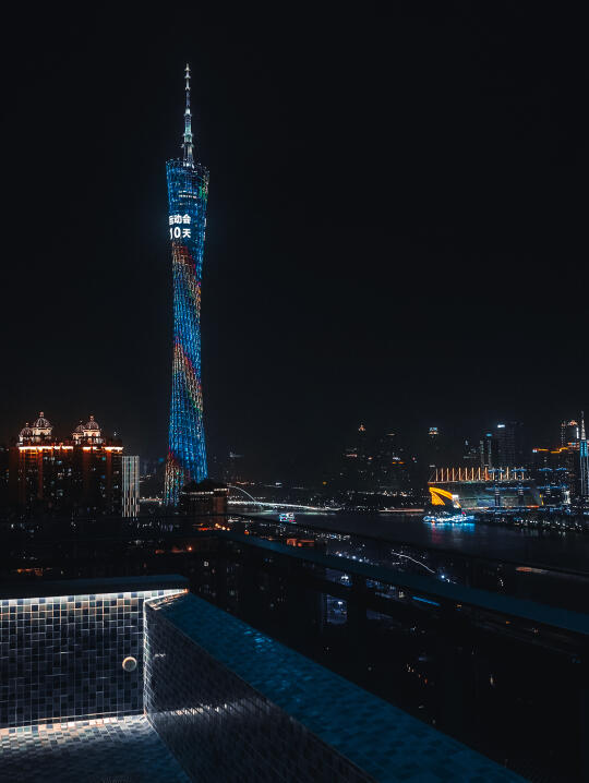 住进风景里 总能看到不一样的广州夜景🌌