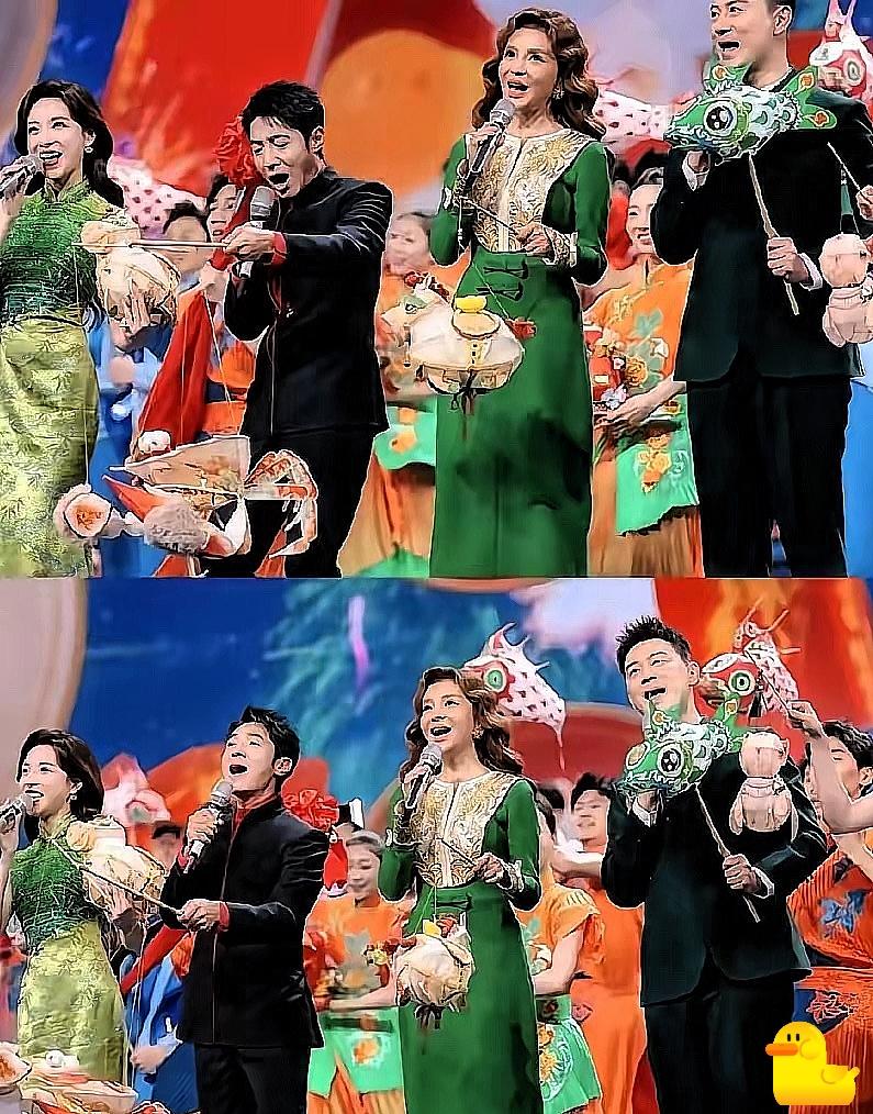 不是我说，
央视的元宵晚会，
是哪个天才想出来的，让男女主持人对唱的啊！
一开始