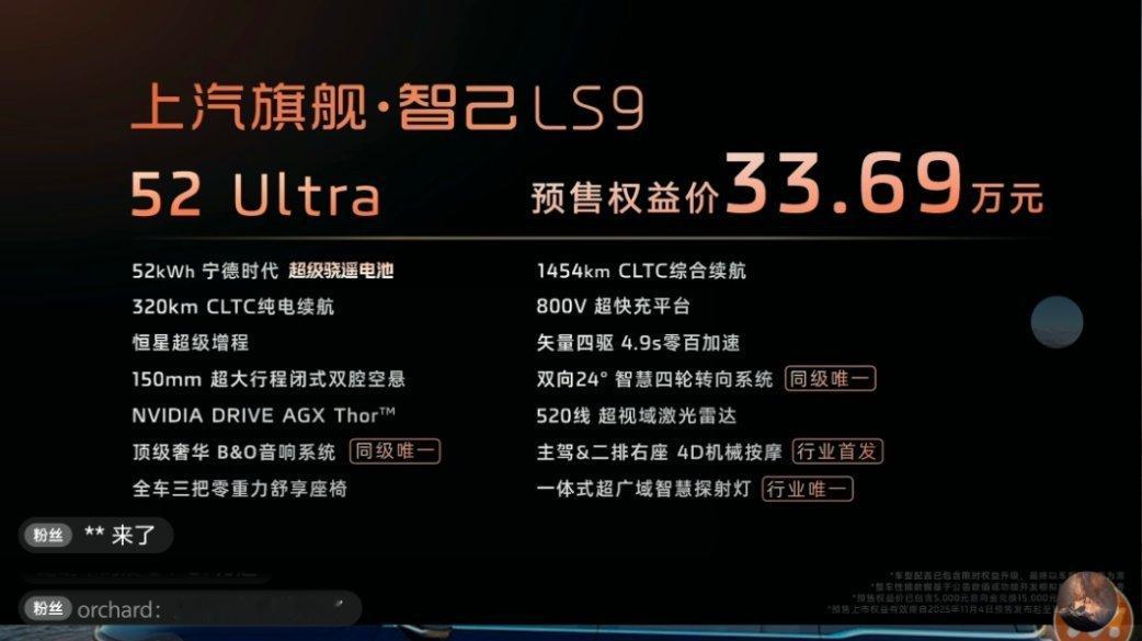 上汽旗舰智己LS9这价格感觉很有诚意啊，配置啥的都拉满了，这价格感觉很香啊，买吗