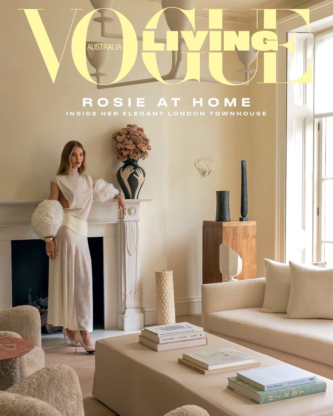 Rosie Huntington-Whiteley和未婚夫杰森.斯坦森在伦敦的家