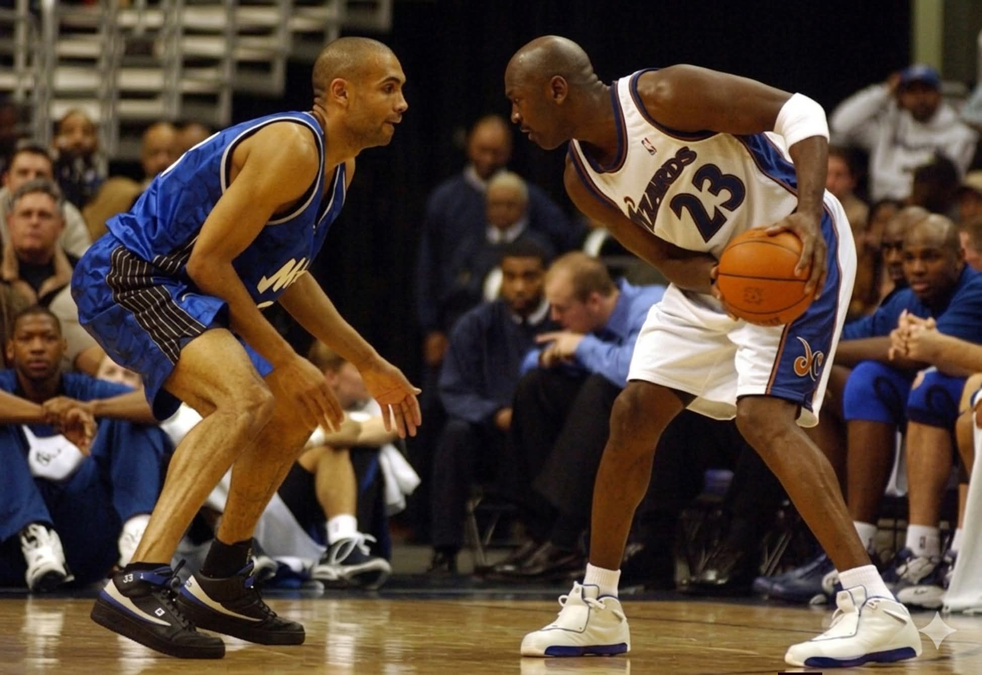 职业生涯中期Grant Hill Vs 职业生涯末年 Michael Jorda