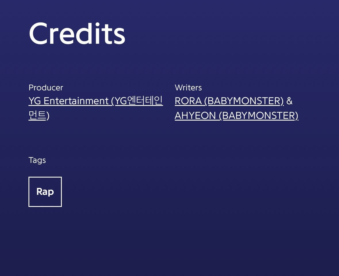 【INFO】据音乐平台GENIUS显示，《Clik Clak》试听版词曲作者一栏