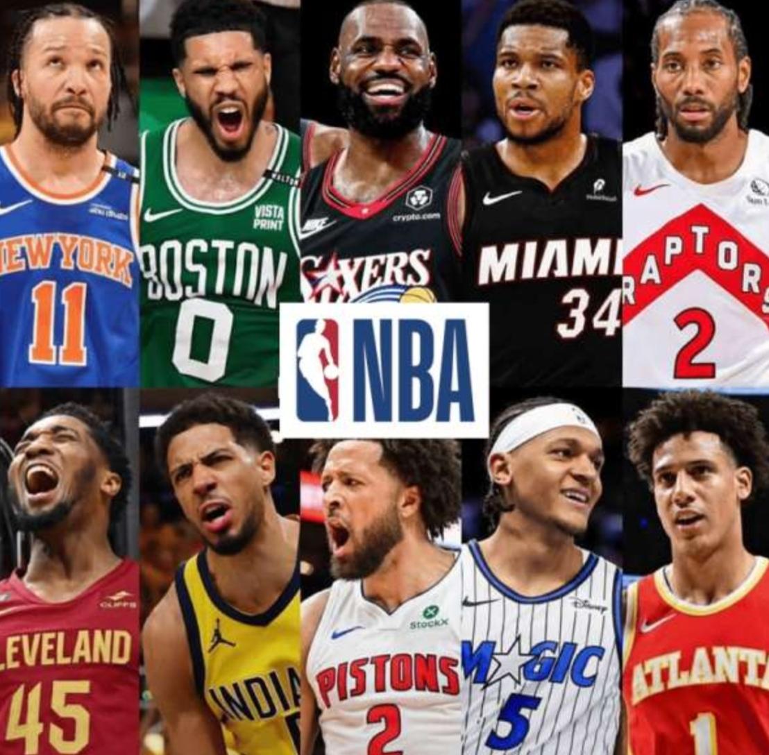 狂野东部集体亮剑！哪两支球队会无法打进季后赛吗？
近日，NBAMemes晒出一张