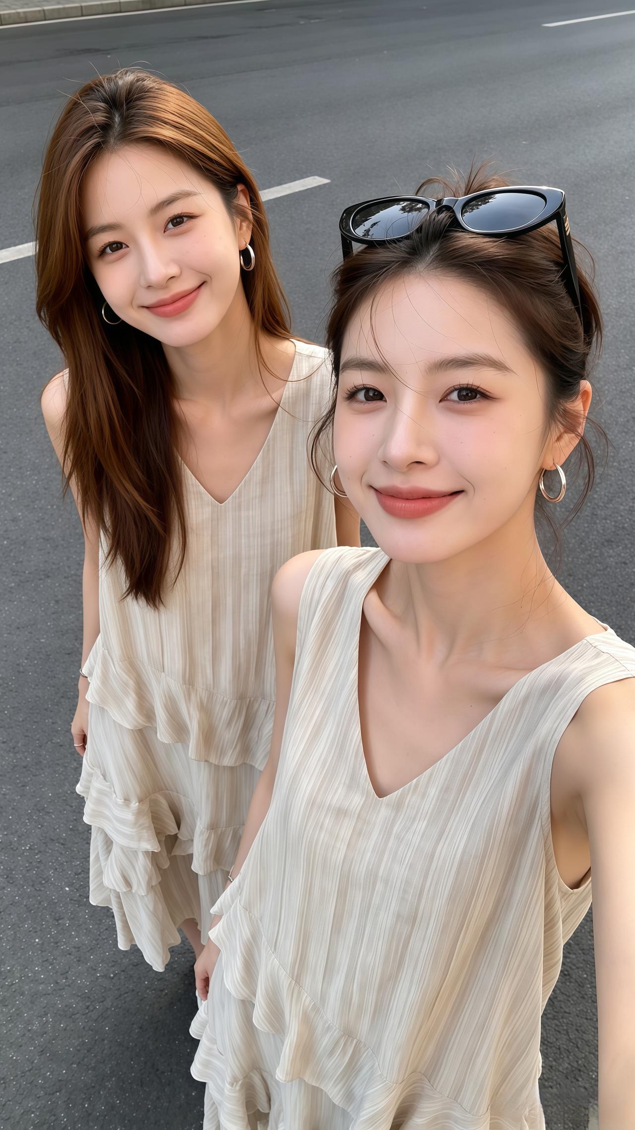 分享夏季韩系穿搭 女生不费力的夏季穿搭 巨出片的连衣裙 韩系极简主义 夏季穿搭