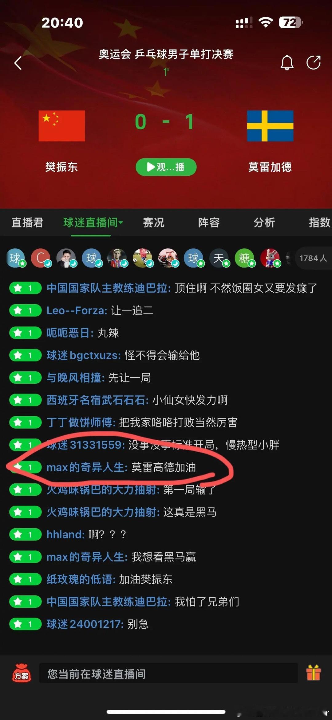 果不其然，梅西球迷又又又又风了[允悲]#樊振东男单金牌##樊振东大满贯# ​​​
