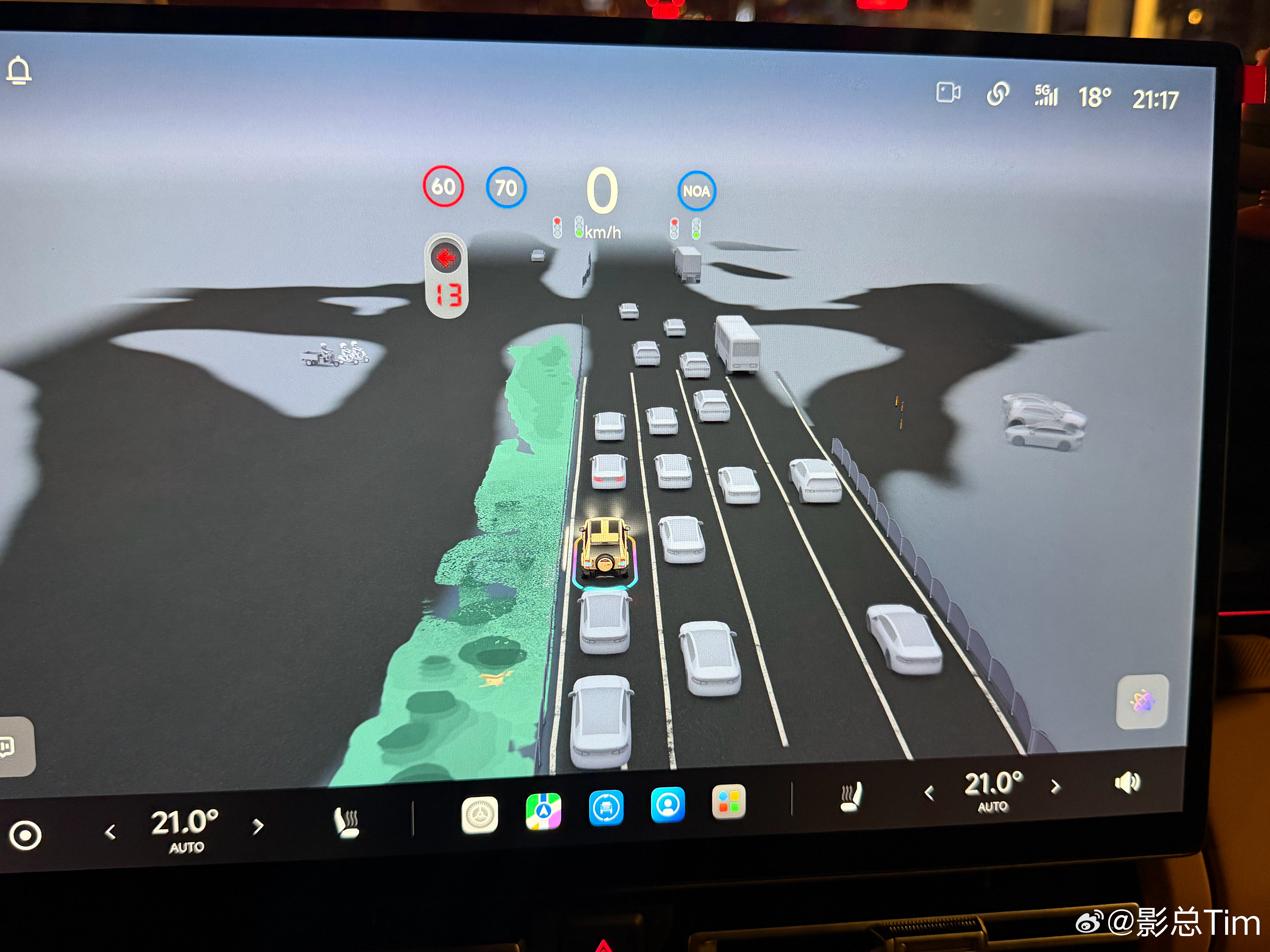 晚上在厦门跑山， 推荐的的路线，iCARV27 这个体型的车子在狭窄的山路弯道可