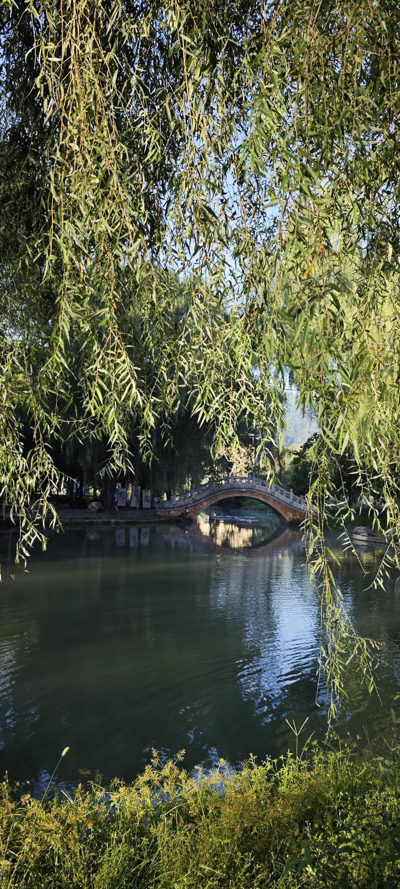 #一路山色，随手拍一张风景照#本溪城南三道河