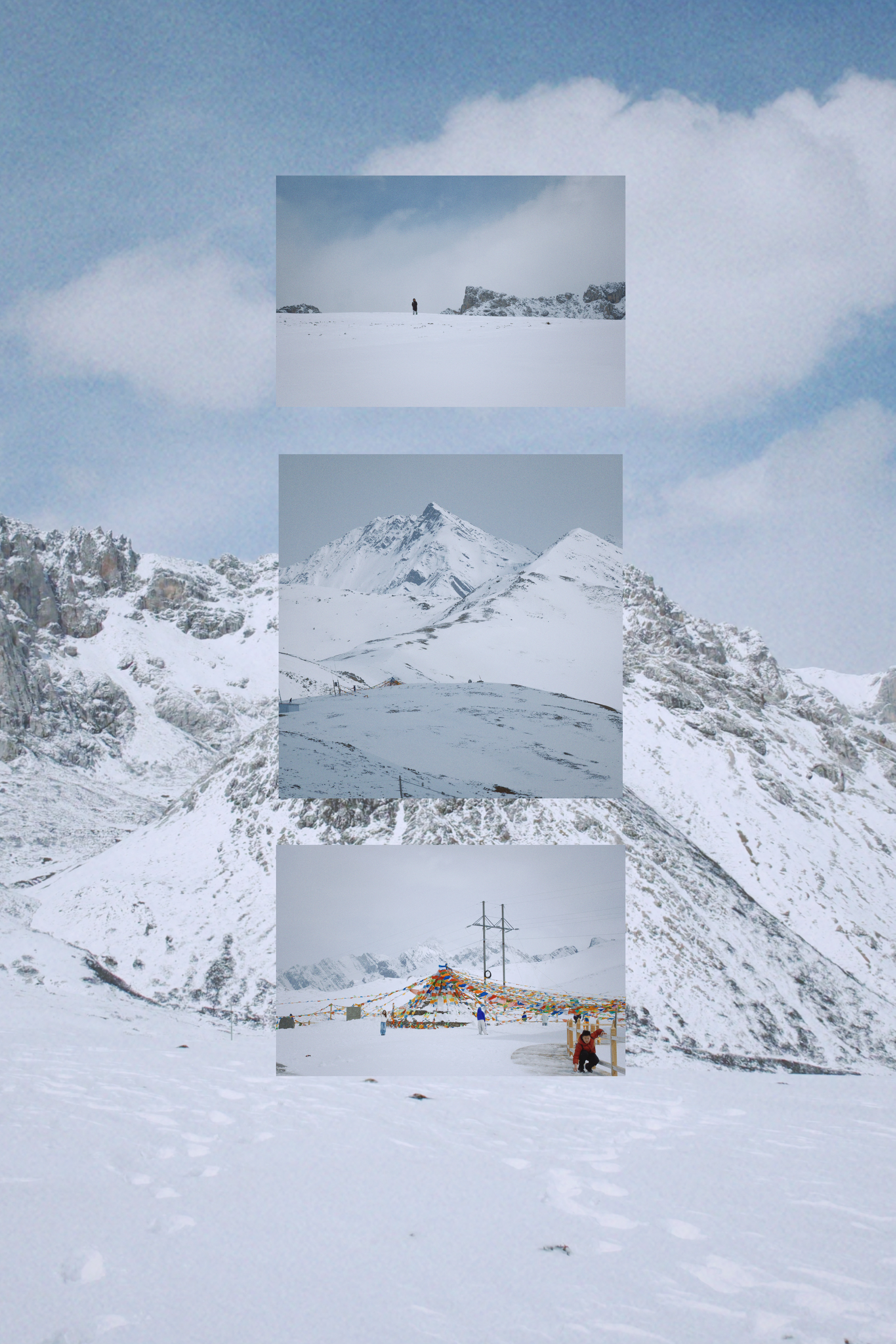 漫长是水，亘古是山，匆匆是我。九寨｜黄龙｜雪宝鼎 