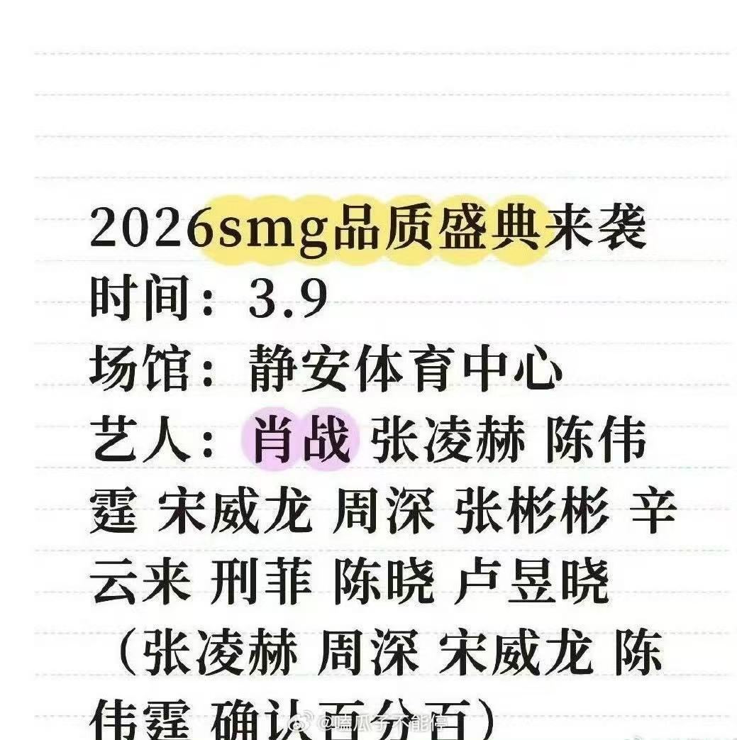 肖战或将出席品质盛典肖战或出席品质盛典 肖战或将出席品质盛典，坐等见面吧！！！ 