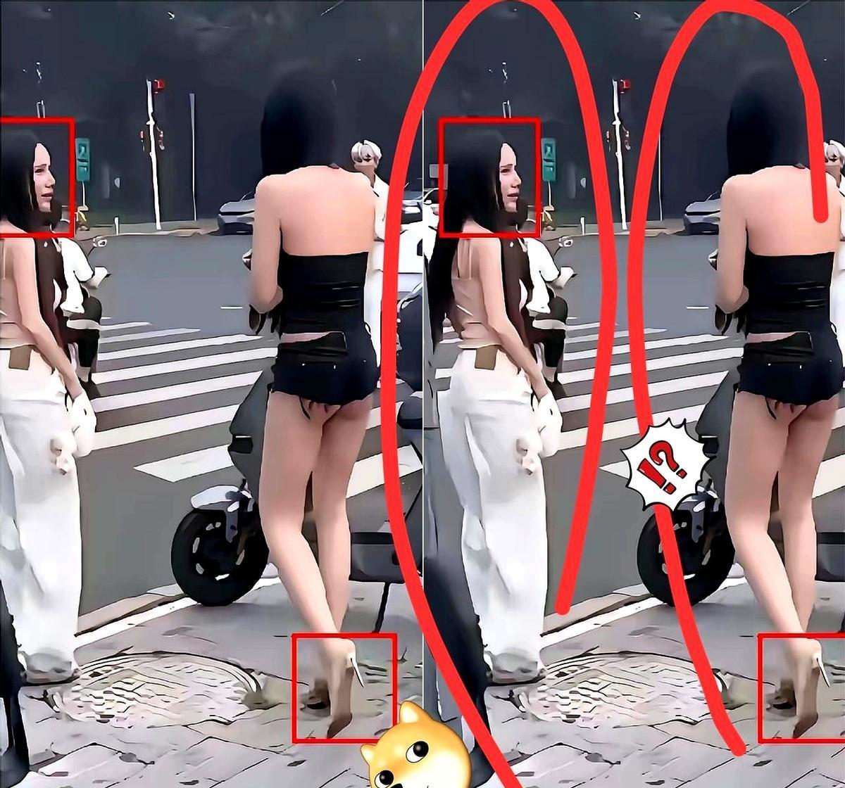 夏天穿长裙，不用再纠结安全裤了。
杭州地铁的摄像头自己会打码，裙底不露，也不算偷