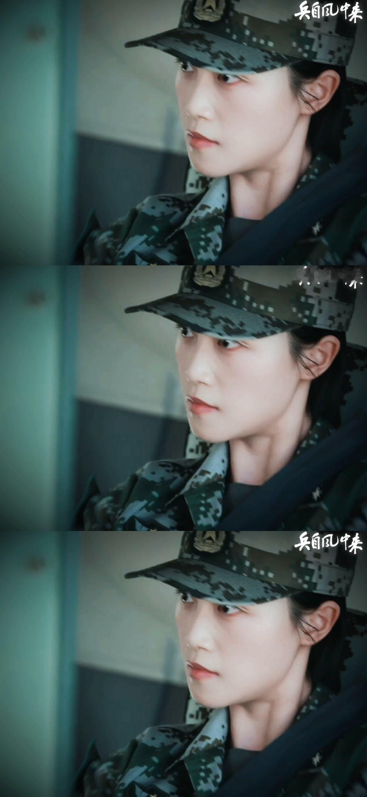 蓝盈莹央妈偏爱的正剧脸梁虹一角让更多人看懂央视审美，蓝盈莹干净利落的面部线条，搭