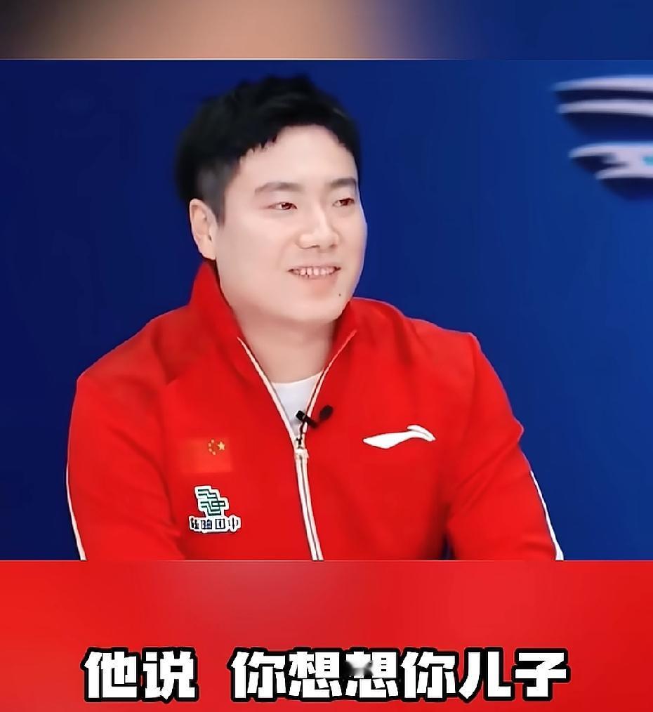 谁都不服，就服龙队
伦敦世乒赛他给甜甜画的大饼
是从儿子的角度去看比赛
打得不好