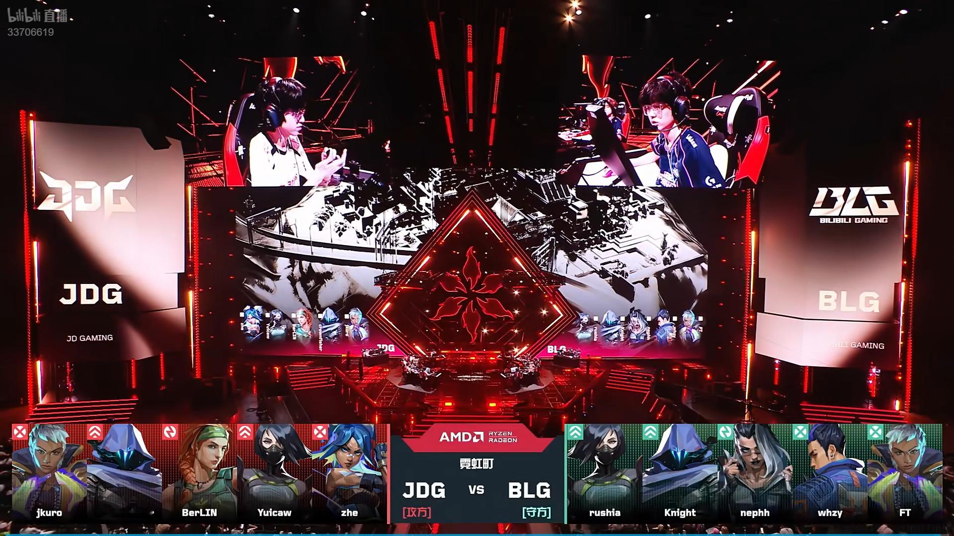 赛事战报｜2026VCTCN第二赛段 JDG vs BLG BO3 第二局➣比赛