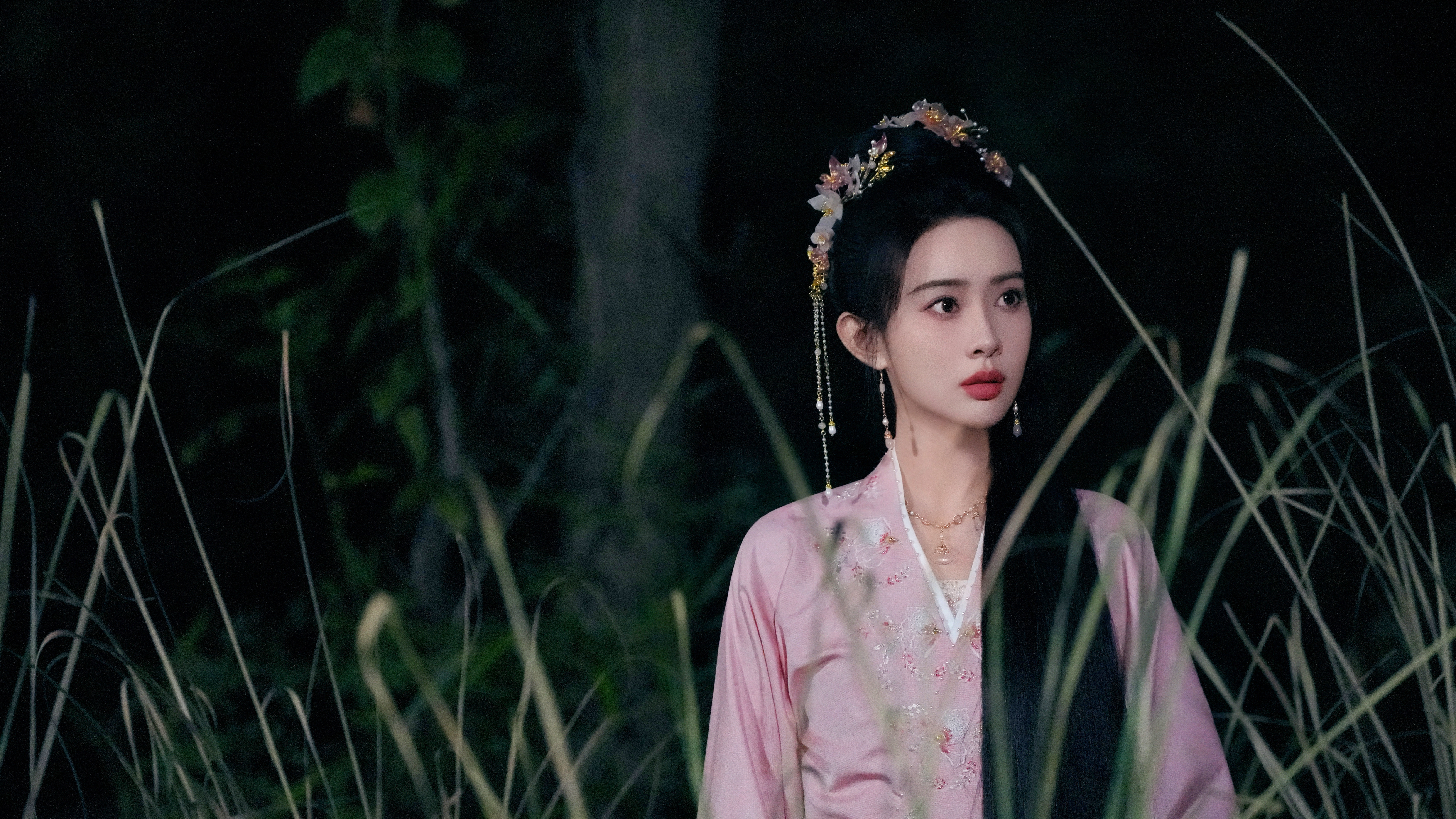 孟子义 《桃花映江山》姜桃花剧照-粉衣 ​​​