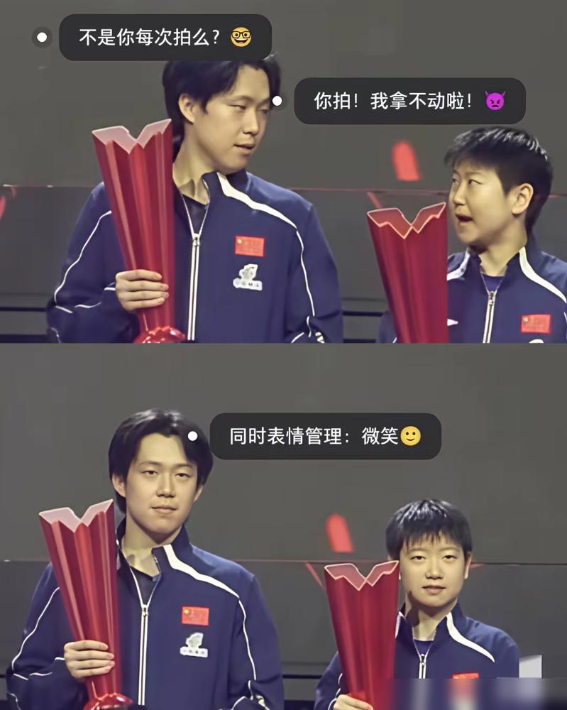 孙颖莎，商业价值断层第一，代言数量二十七八个，风光无限。王楚钦，寥寥十几个，却个