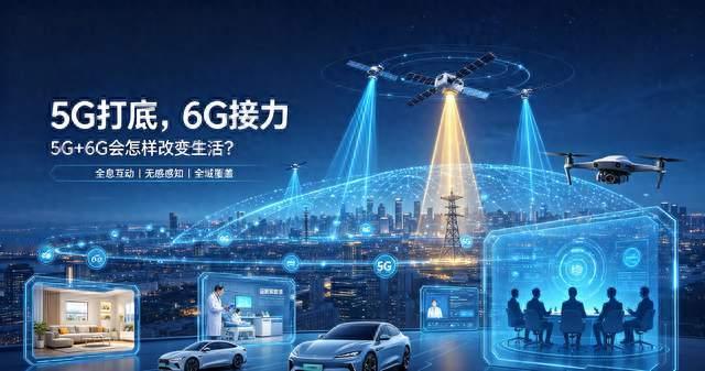 5G打底，6G接力！5G+6G如何重塑日常？3大场景看懂底层原理