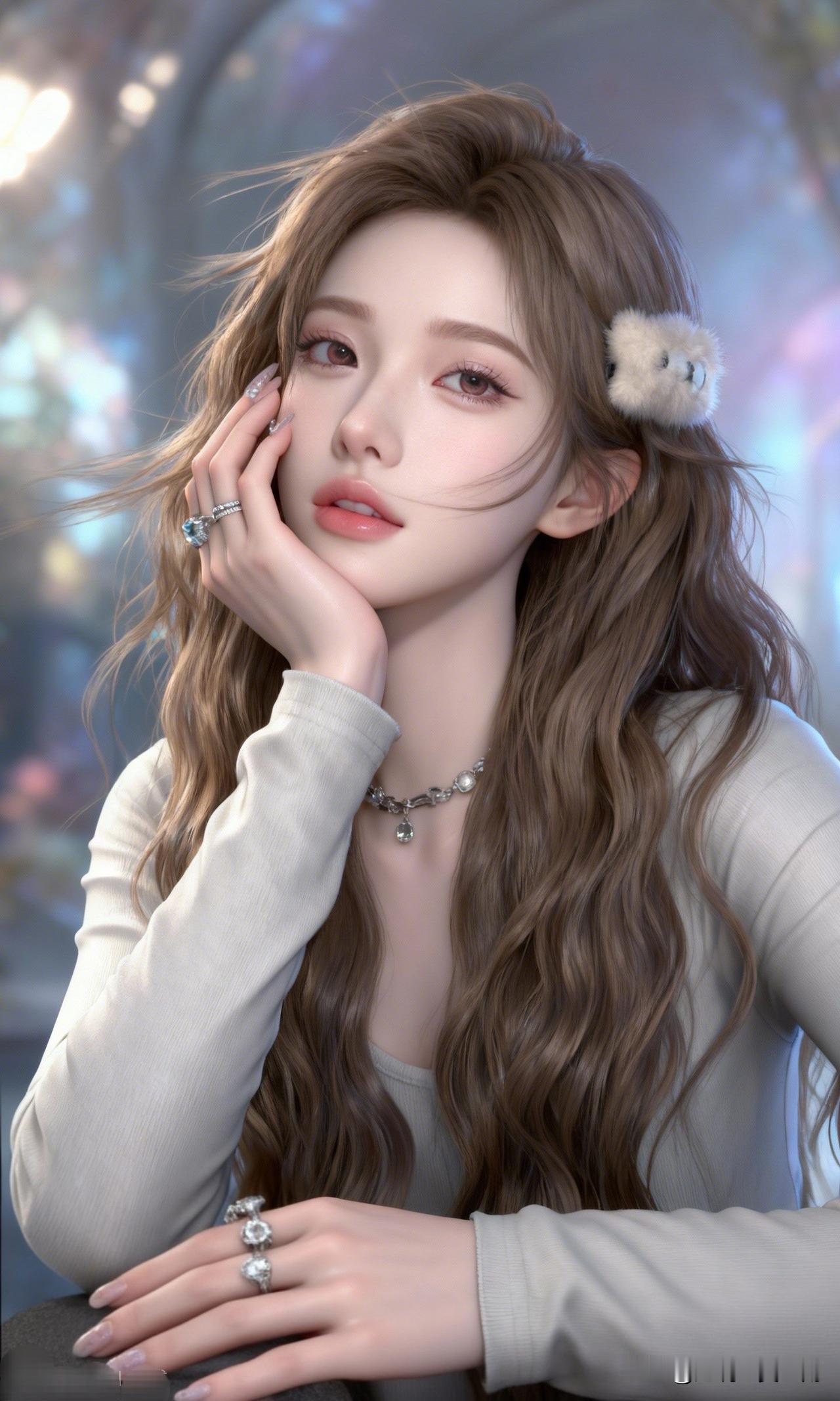 玉颜如花，倾国倾城。一眼沦陷的神级美图 梦幻少女风，温柔迷人，谁是你心中的小仙女