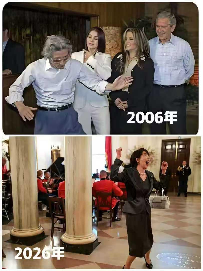 时隔20年了，

世界已经不是那个世界了，

日本却还是那个日本。

前有小泉装