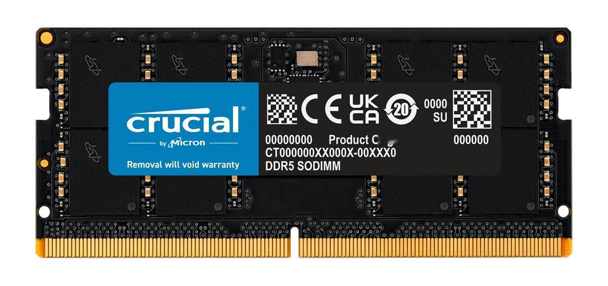 【Crucial推出单根12GB的DDR5内存】近日，美光旗下的Crucial在