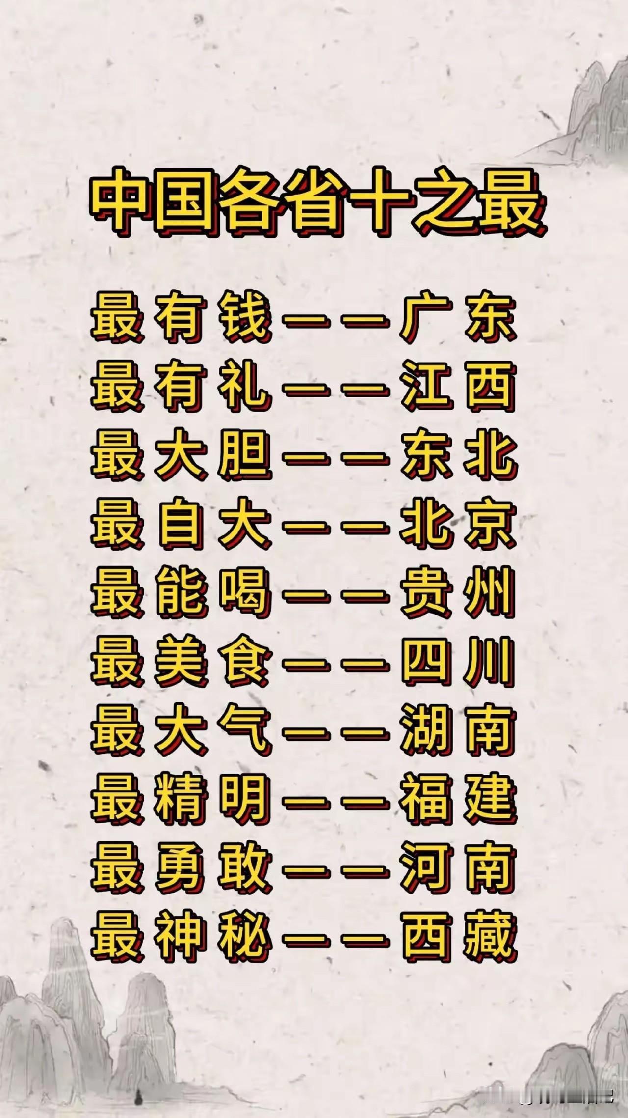 我要是没有记错的话，山东人最能喝吧